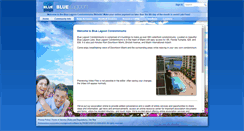 Desktop Screenshot of bluelagooncondominiums.com